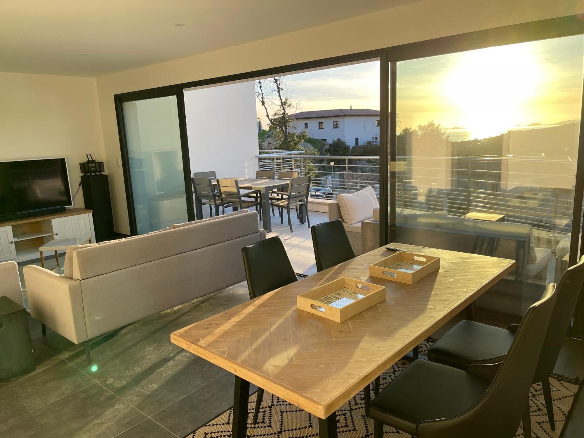 Coucher De Soleil Apartment Porticcio  Ngoại thất bức ảnh